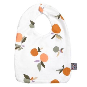 Bavoir en coton Clem – Blanc – Dès la naissance – Sevira Kids